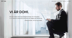 Desktop Screenshot of dohi.se